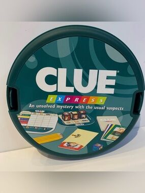 Clue Express Hasbro 2007 Compact Travel Game Classic Board New Sealed items